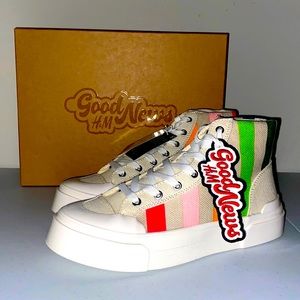 Canvas High Top Sneakers